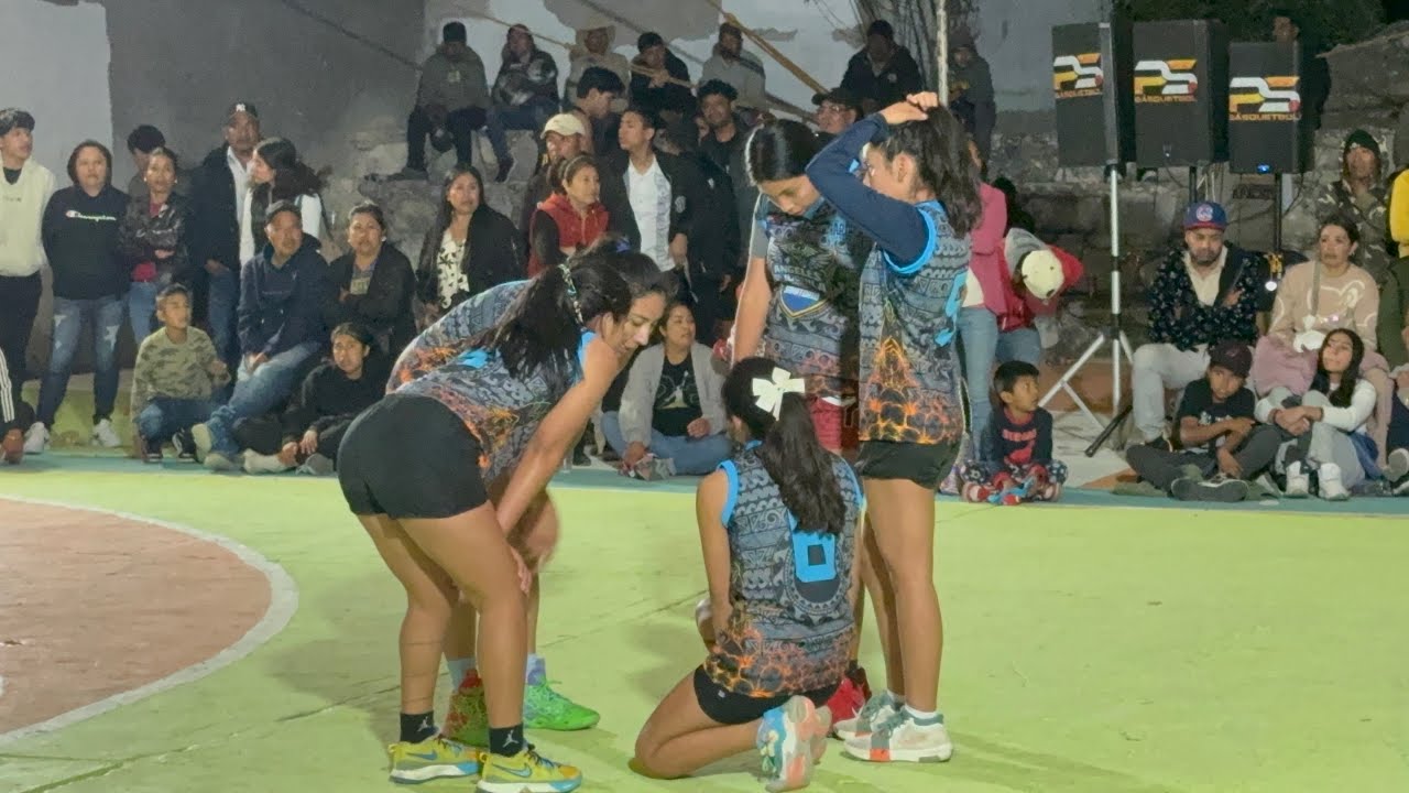 Final del torneo femenil en Santa Catarina Yosonotu 