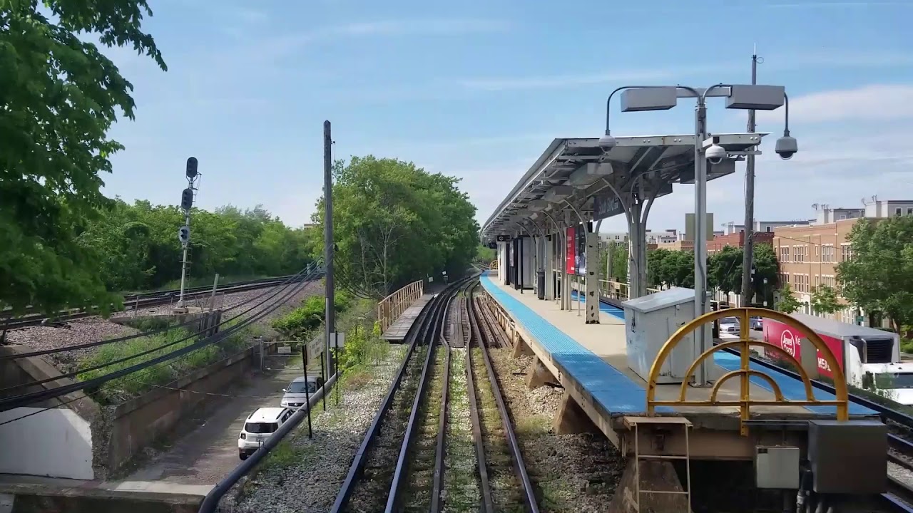 cta Purple Line Express from Linden to Belmont (June 2019)