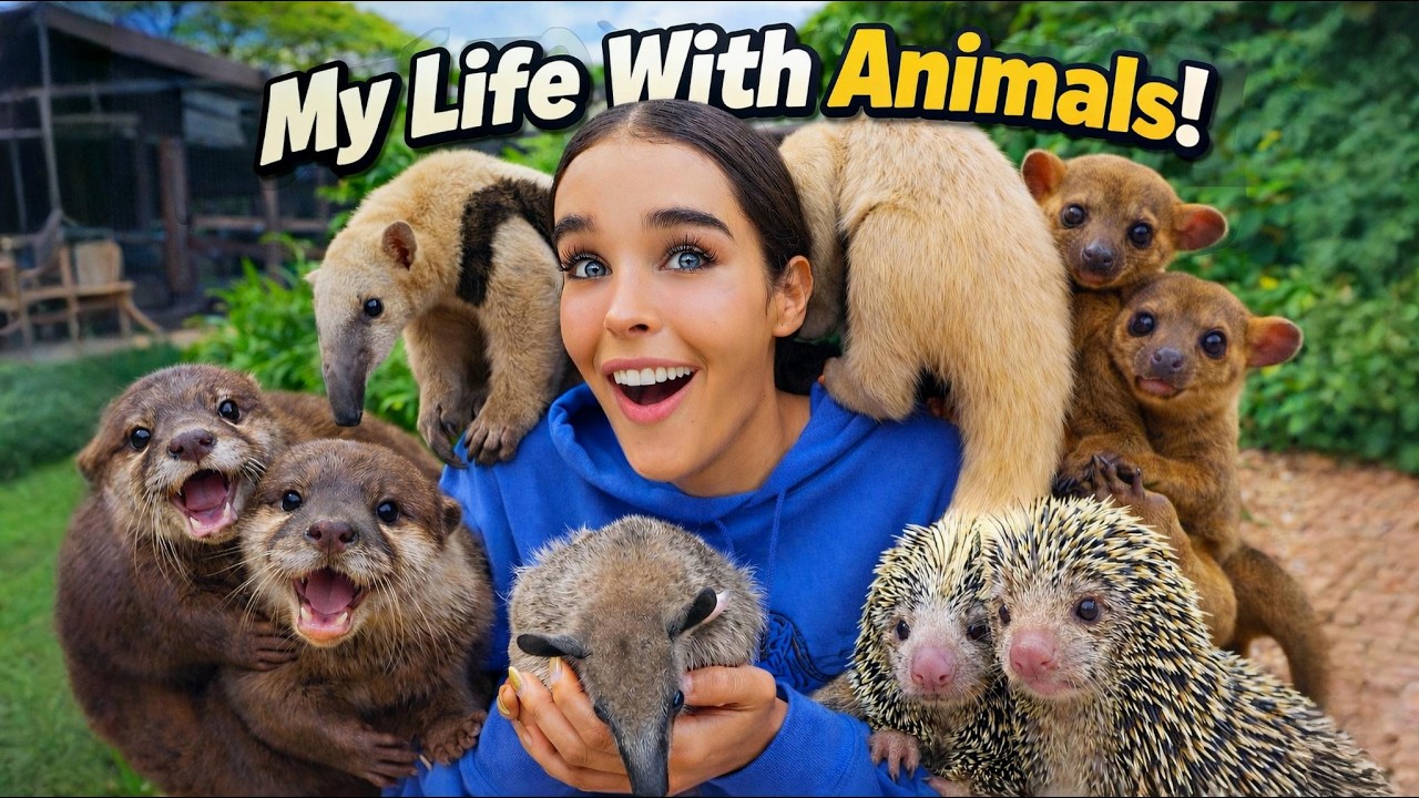 A Day in My Life With EXOTIC ANIMALS!!