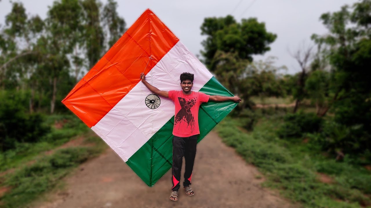 Giant Kite Making | Independence Day Special Big Size Kite Making | Mr.Suncity
