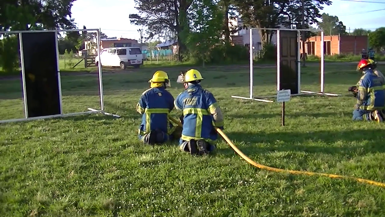 FORMACION CFBT PARA BOMBEROS DE LA BOCA EN LUJAN 2014 LA HERMANDAD DE BOMBEROS