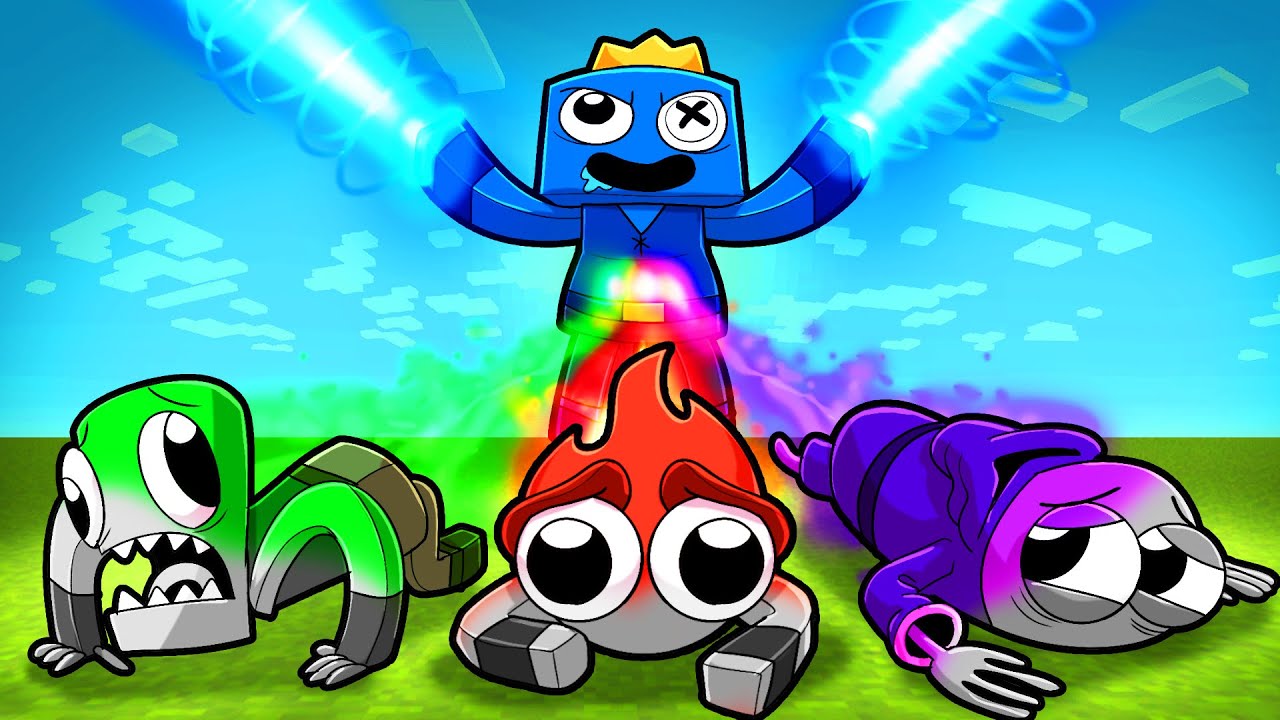 MASTER OF ALL RAINBOW ELEMENTAL FRIENDS!! (Fire vs Ice vs Earth vs Shadow