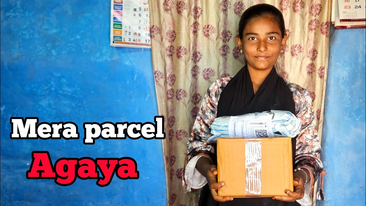 aj mera parcel agaya 🥰 | Zoha dharwad 