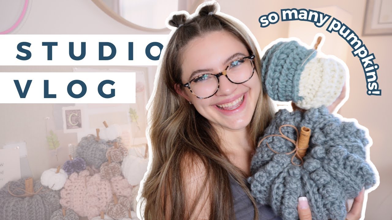 Fall Market Prepping — Cozy & Chatty Crochet Vlog!