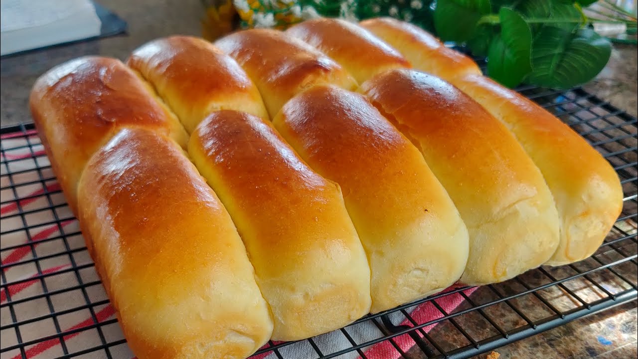 柔软拉丝的果酱面包 孩子们的最爱 | easy jam buns recipe, Children's favorite