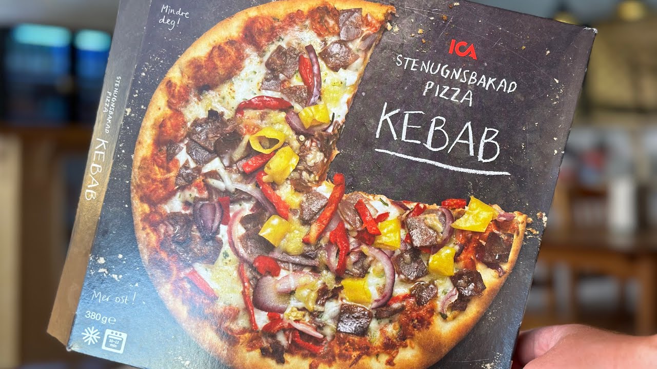 Fryspizza-test! ICA- Kebabpizza