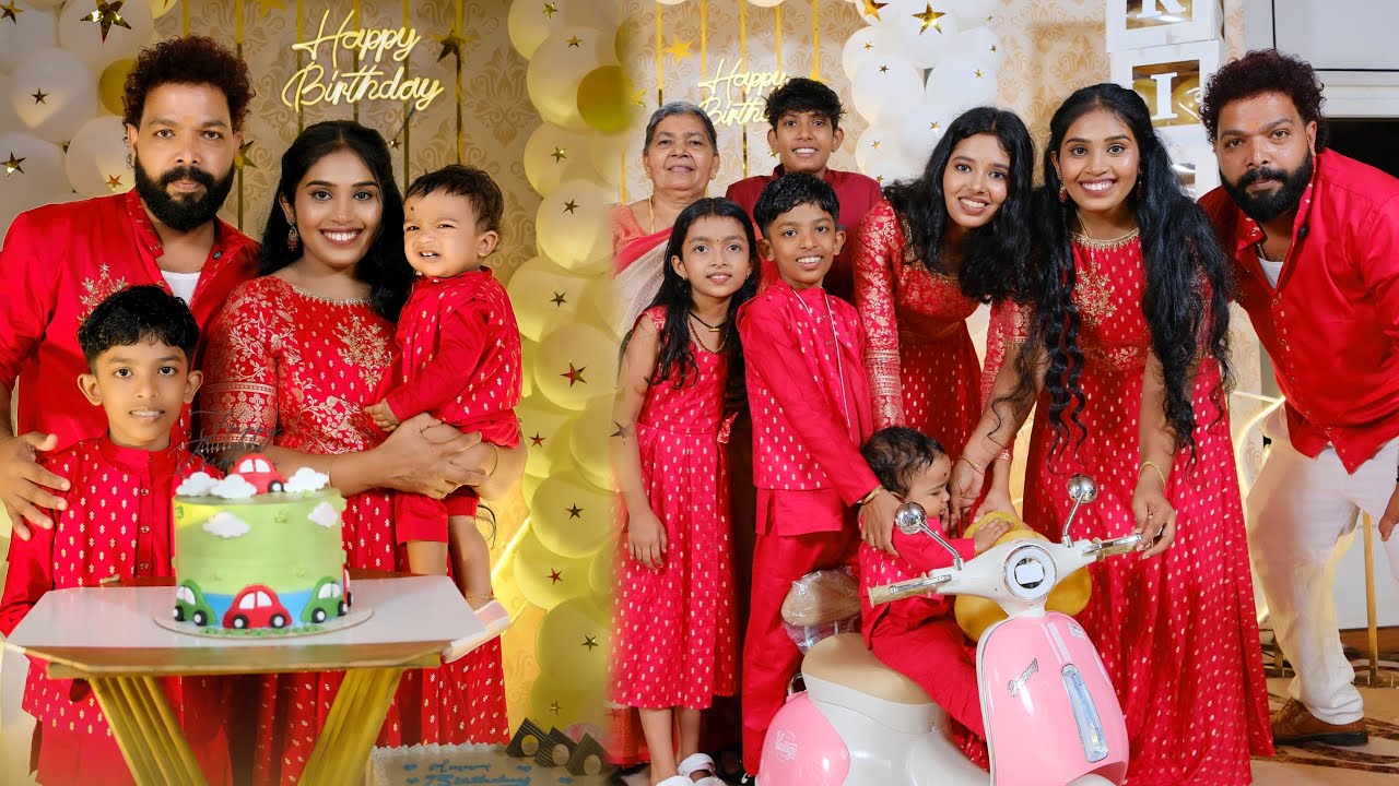 RISHVI BIRTHDAY CELEBRATION 😍SURPRISE GIFT കവിയുടെ വീട്ടിൽ നിന്നെത്തി 