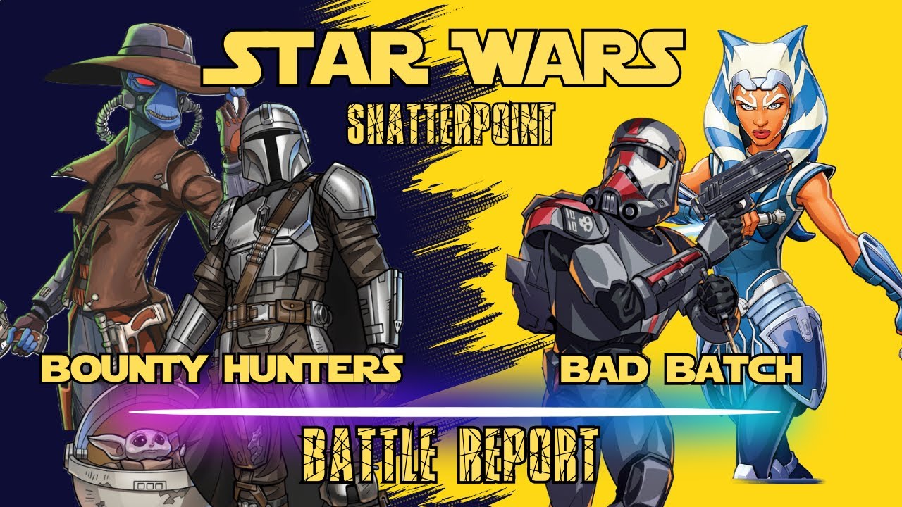 Star Wars Shatterpoint Battle Report Bounty Hunters vs Bad Batch S03E25