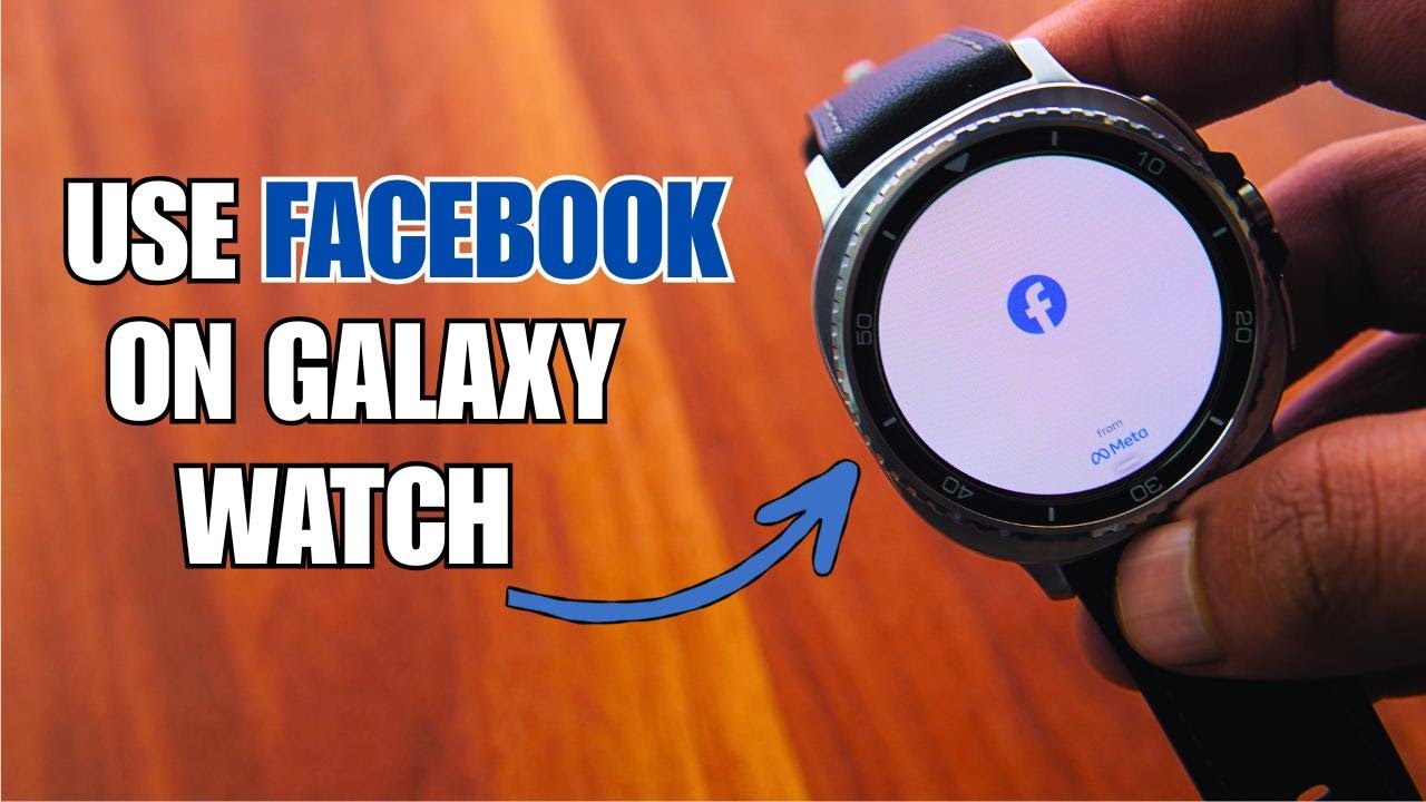 Как пользоваться Facebook на Galaxy Watch 8/Classic/Ultra? Получайте сообщения из Facebook Messen...