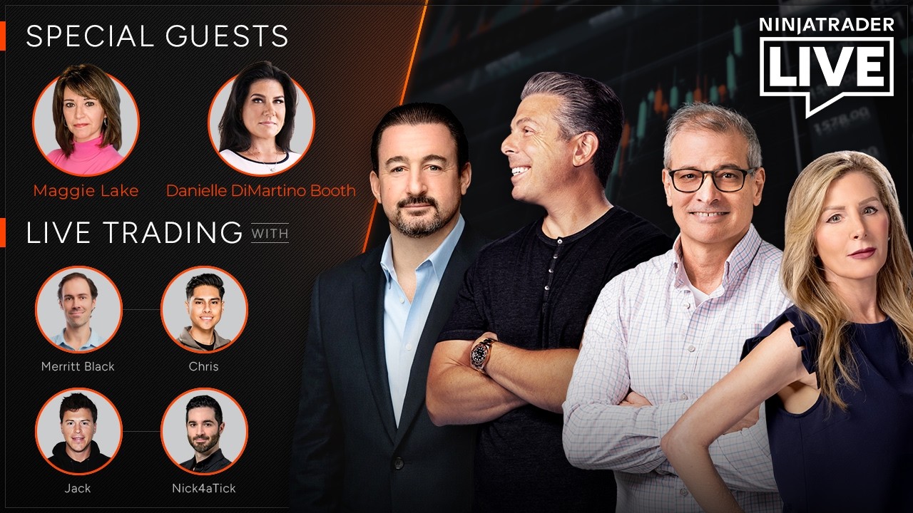 NinjaTrader Live | Danielle DiMartino Booth, TTrades, Merritt + Chris, Nick + Jack (2/24/26)