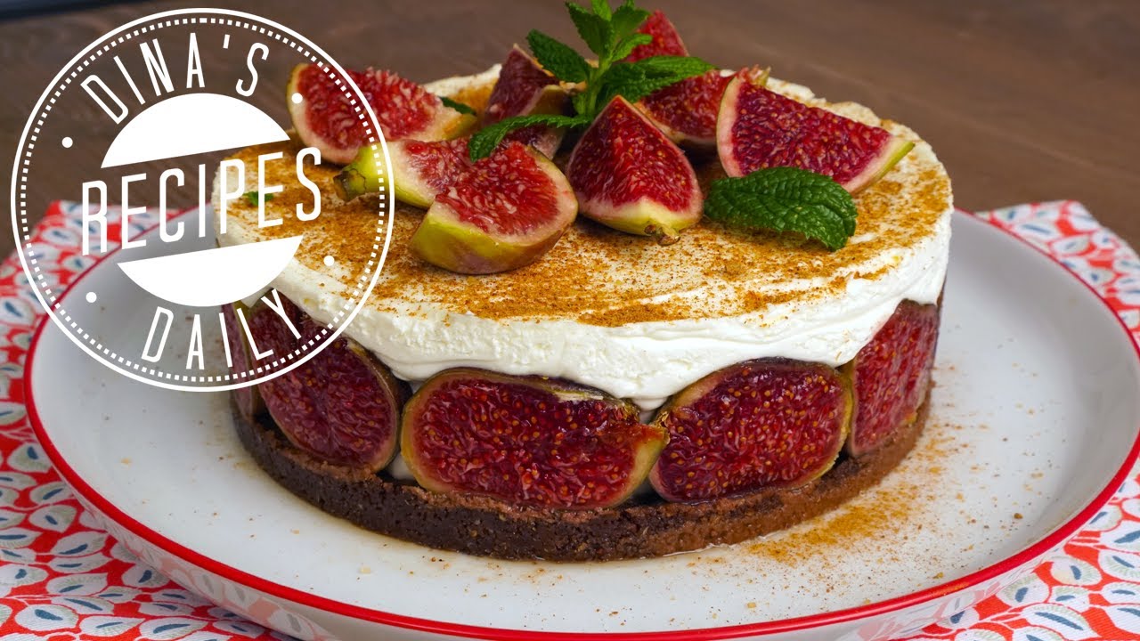 Dina’s Daily Recipes - Cheesecake με φρέσκα σύκα