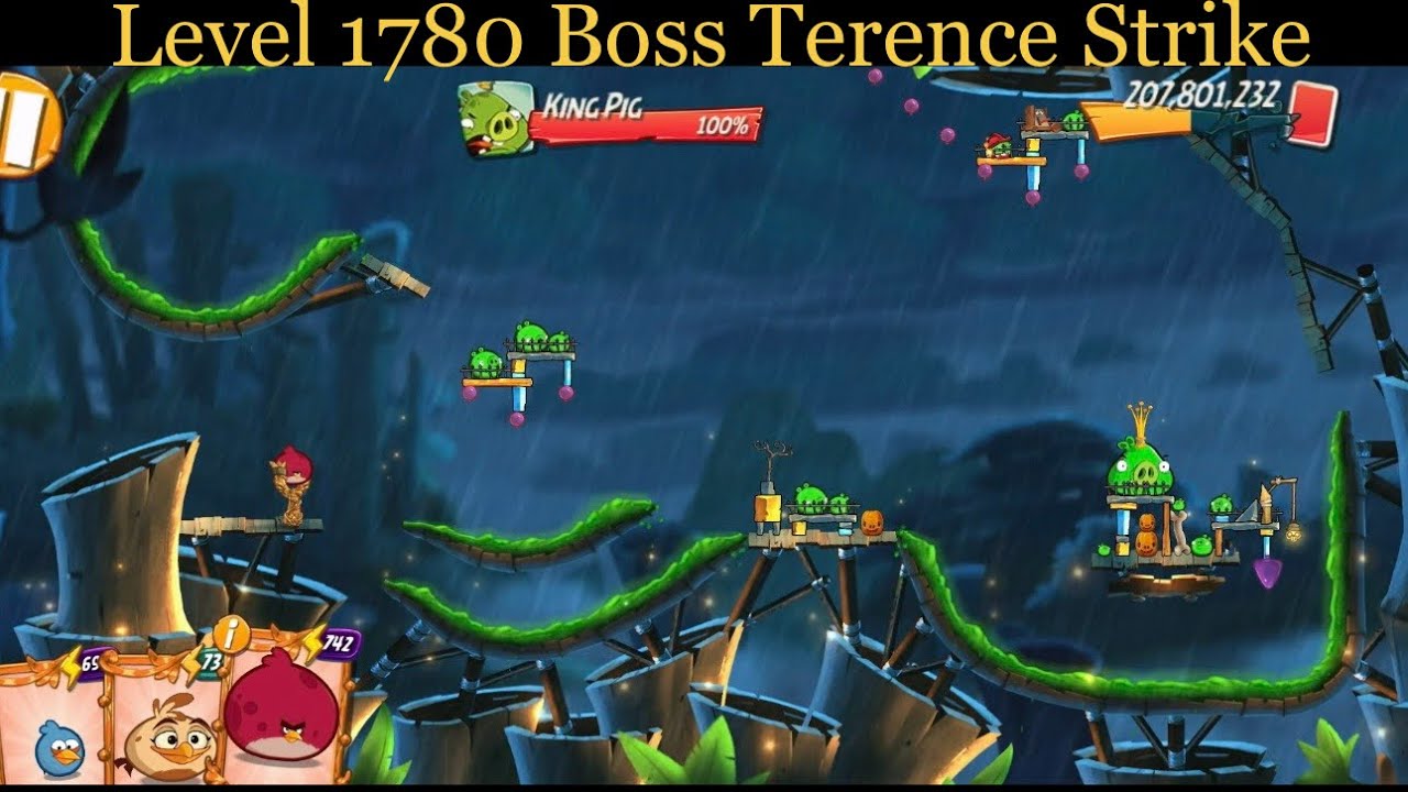 Angry Birds 2 AB2 Level 1780 Boss Terence Strike