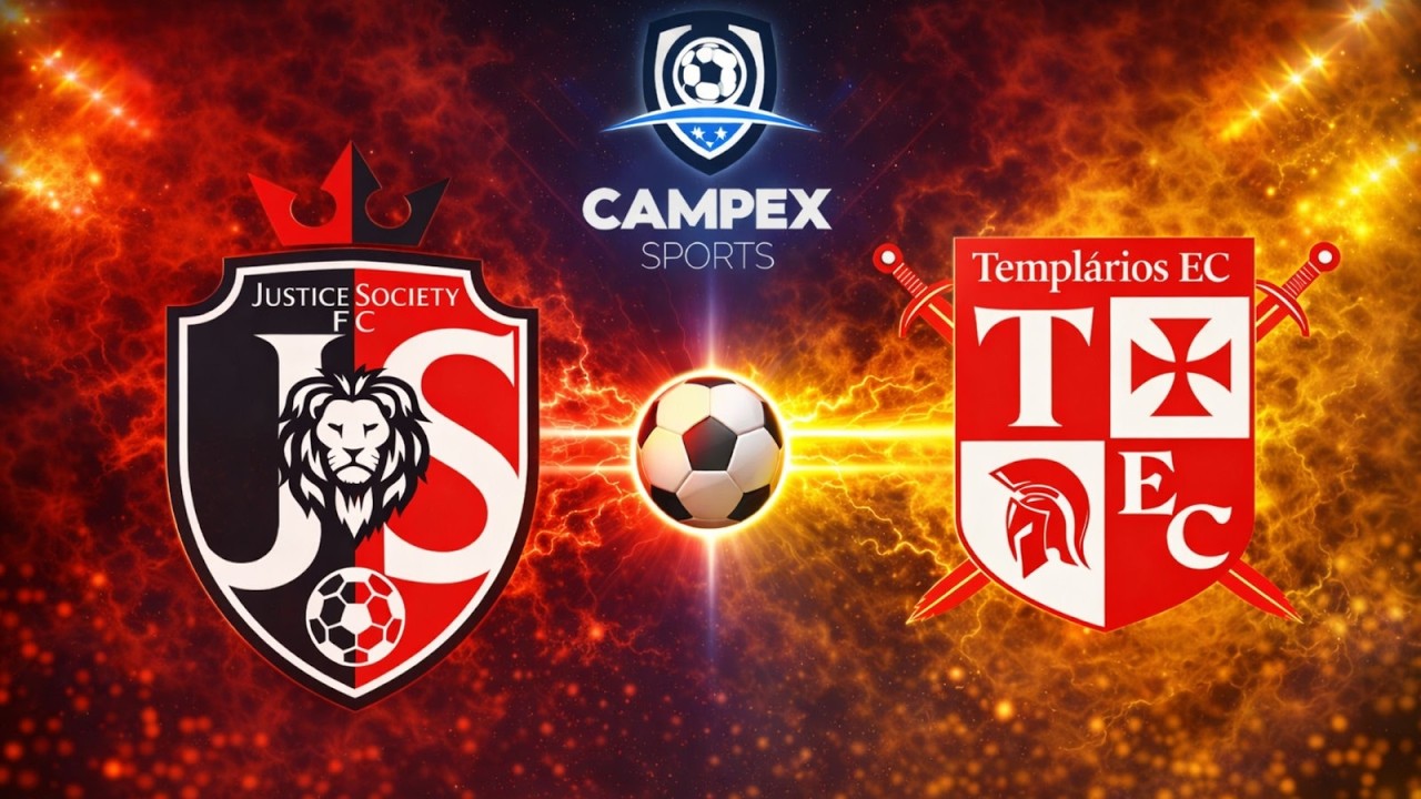 NCC - JUSTICE FC  x TEMPLÁRIOS FC #aovivo