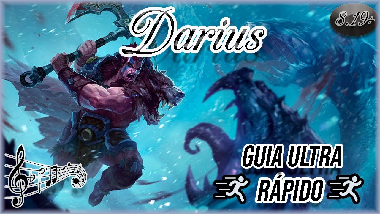 🔴 DARIUS RUNAS, ITENS E DICAS - GUIA ULTRA R&Aacute;PIDO + M&Uacute;SICA DIAMONDS