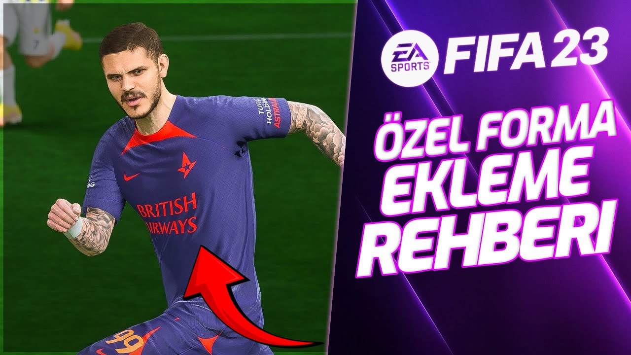 FIFA 23 FORMA YAPMA VE OYUNA EKLEME! (SORUNSUZ)