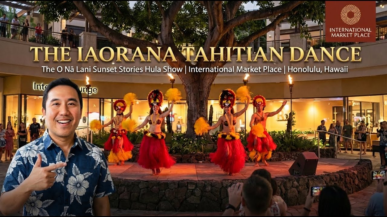 The Iaorana Tahitian Dance - The O Nā Lani Sunset Stories Hula Show