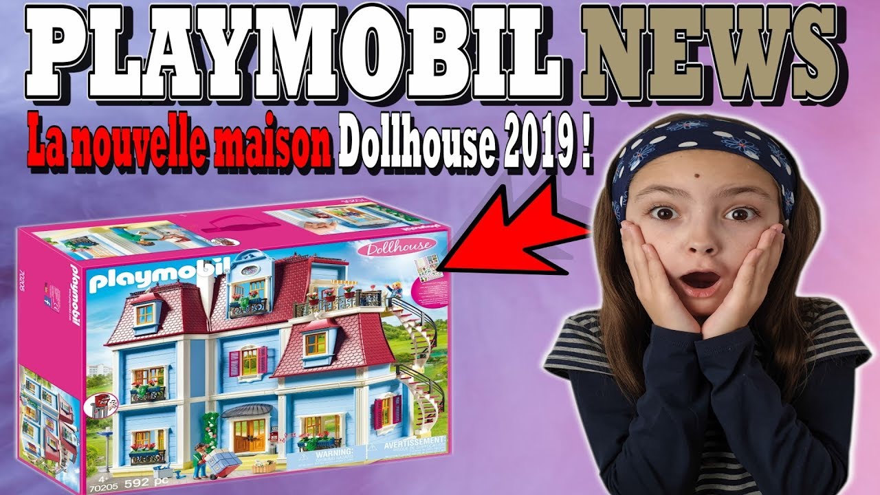 PLAYMOBIL NEWS : La nouvelle grande maison traditionnelle Dollhouse (70205)
