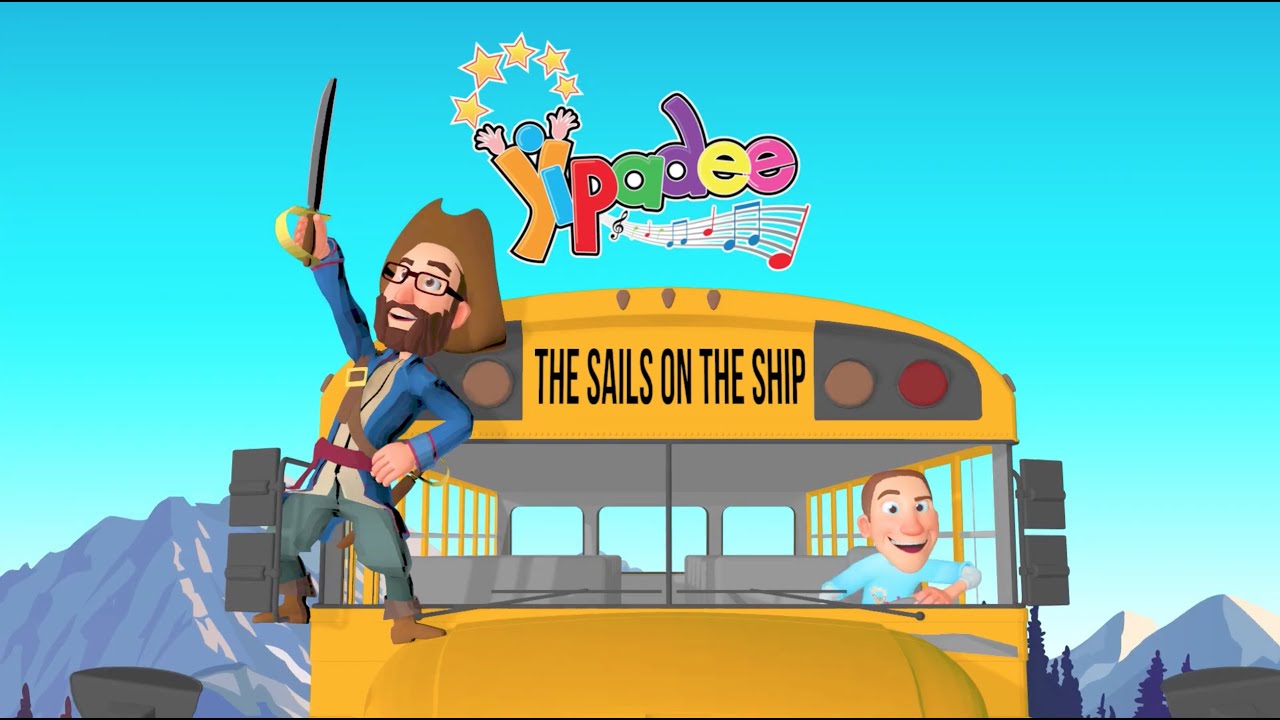 Wheels On The Bus | Sails On The Ship | Nursery Rhymes | Mr Deano Yipadee | Funny Videos for Kids