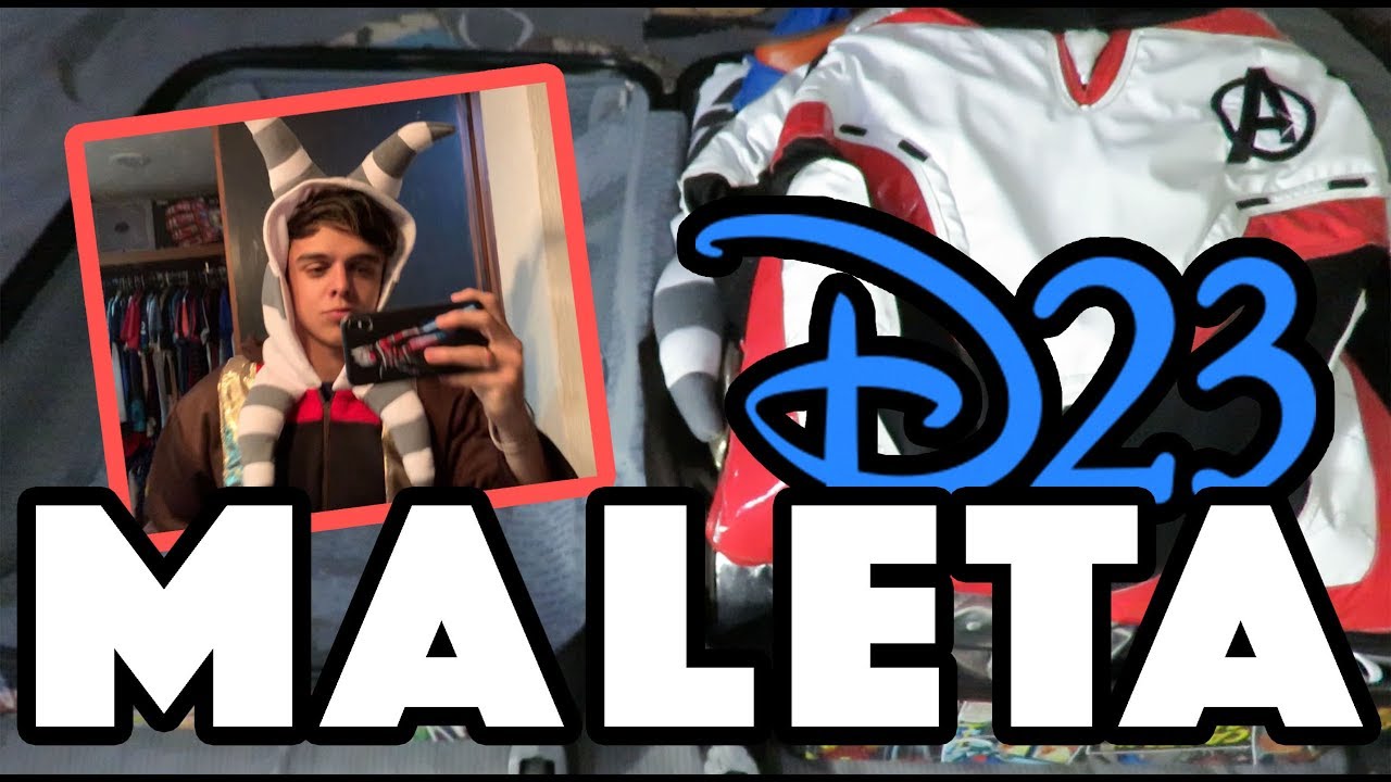 Mi MALETA para D23 2019 (DISNEY EXPO) / NAVY