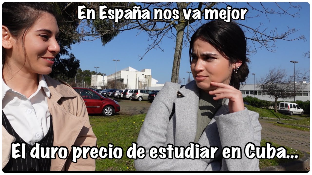 Así es una universidad en España vs en Cuba. La Dura Realidad de Estudiar en Cuba…@AnitaMateu