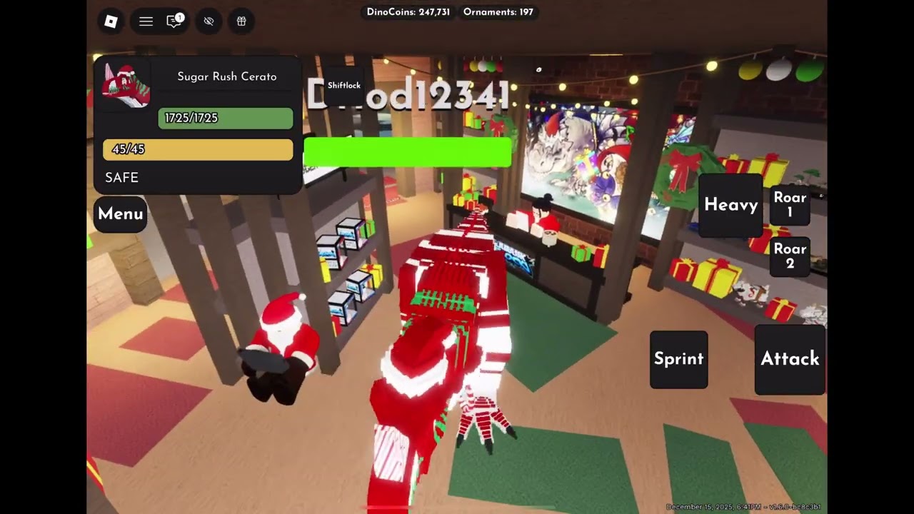Jurassic blockyChristmas addition episode 1 the movie story