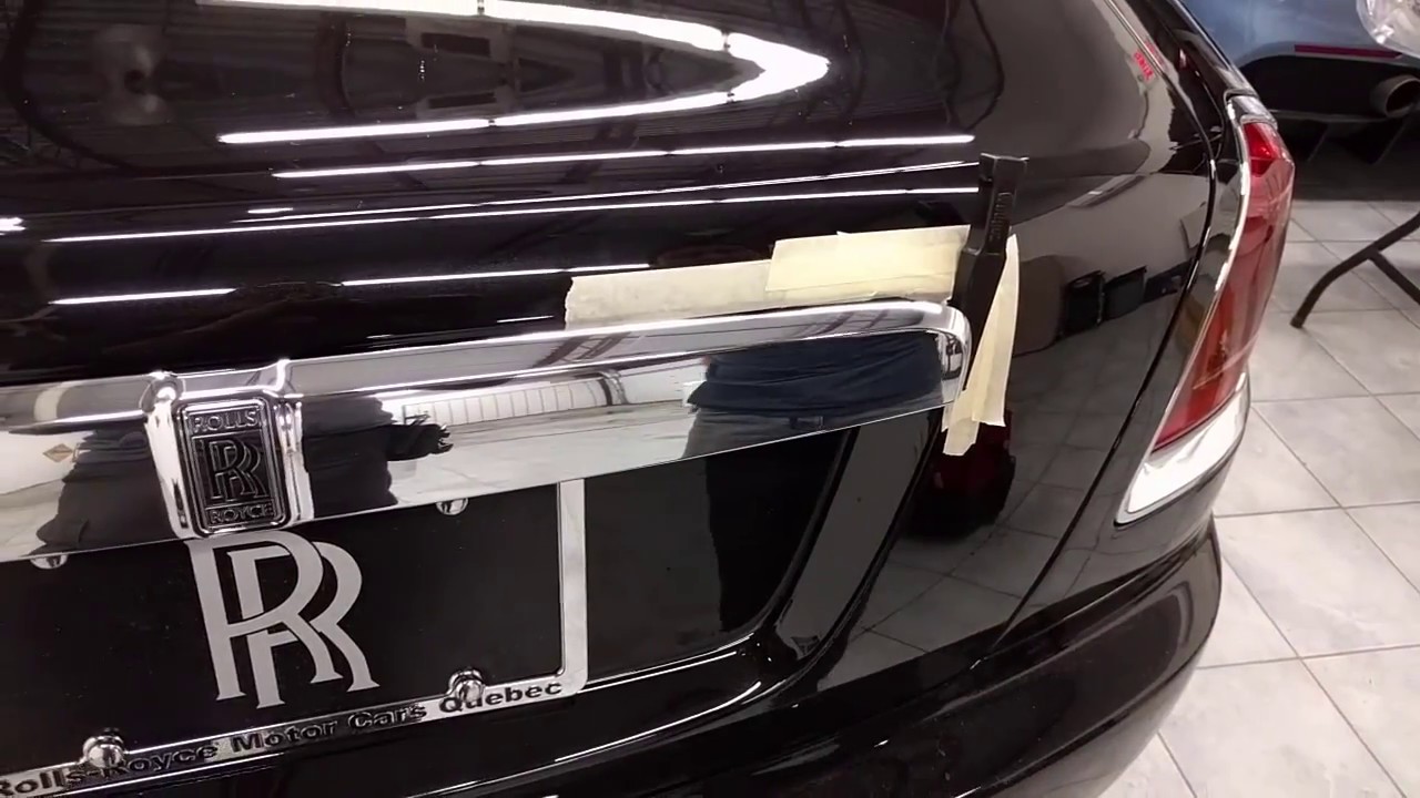 Rolls Royce Dawn / Wraith - how to remove chrome trim parts for blackout / chrome delete