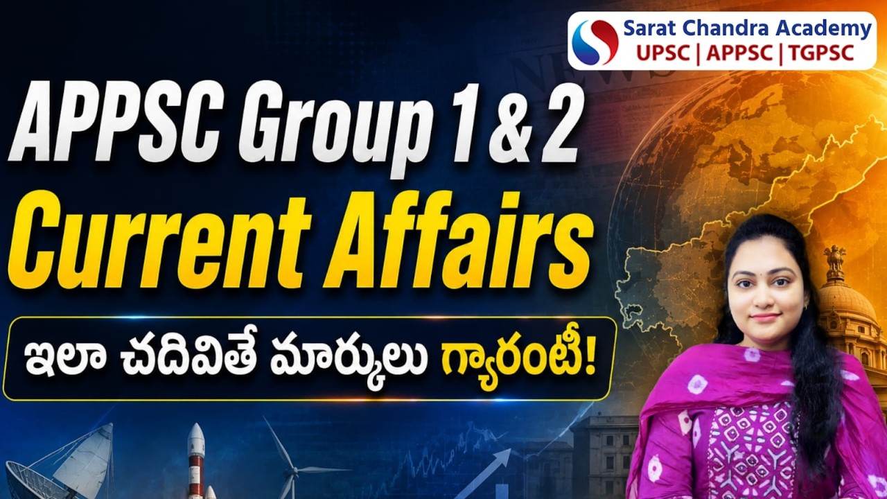 APPSC Group 1 & 2 Current Affairs Strategy 2026 | How to Study Current Affairs for Maximum Marks