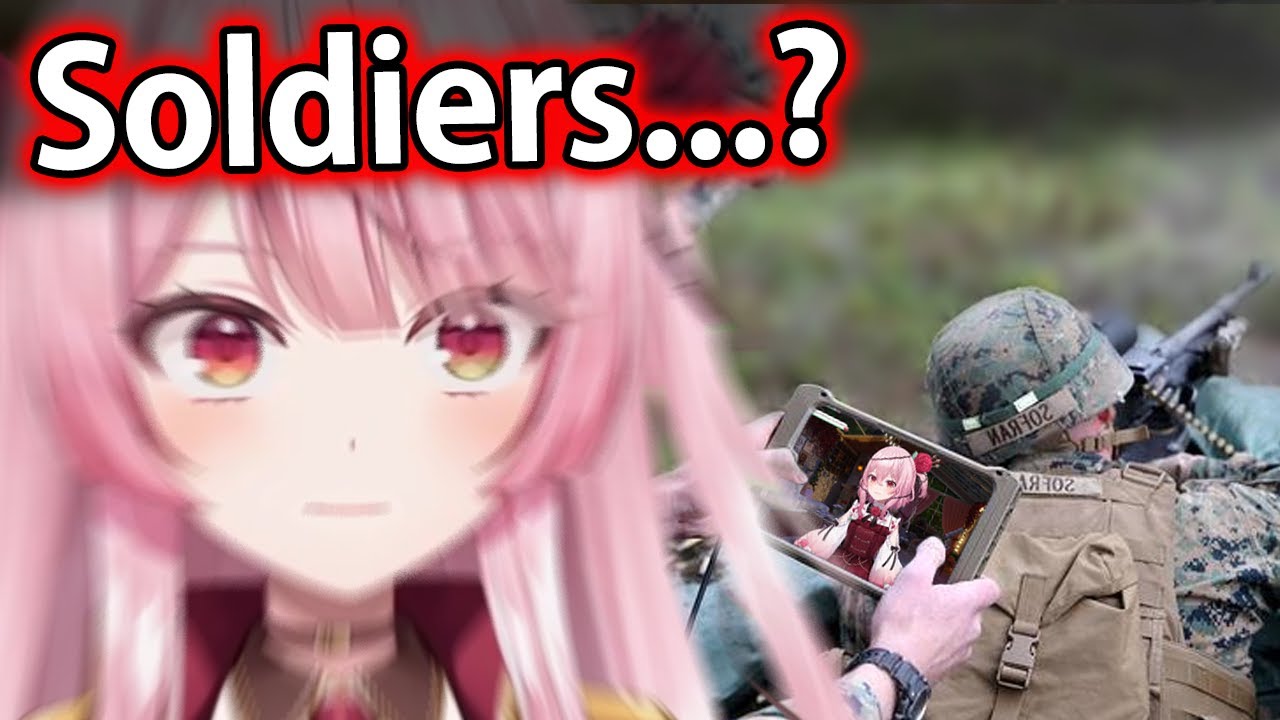 Rosemi finds out real Army Soldiers watch her...