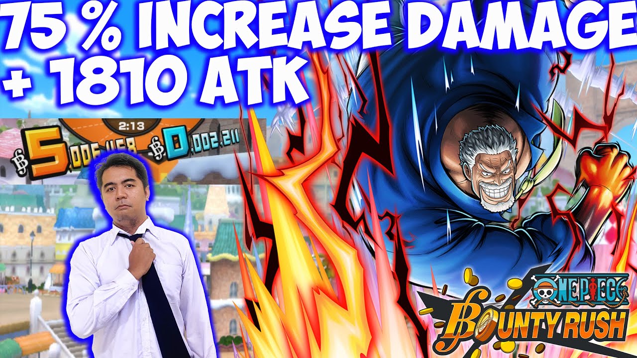 Build Medal Terbaik Garp Extreme Easy Win 5-0 🔥🔥- One Piece Bounty Rush