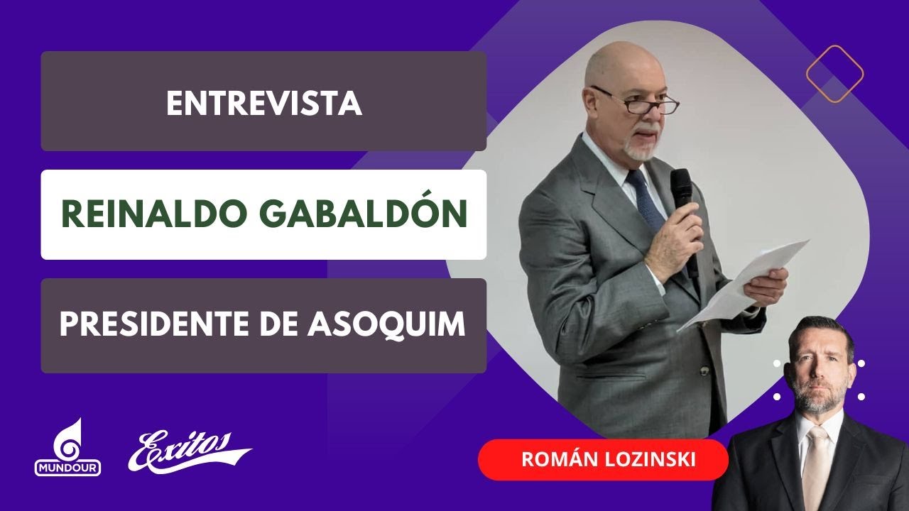 Reinaldo Gabaldón nuevo presidente de ASOQUIM 🧪🌡️