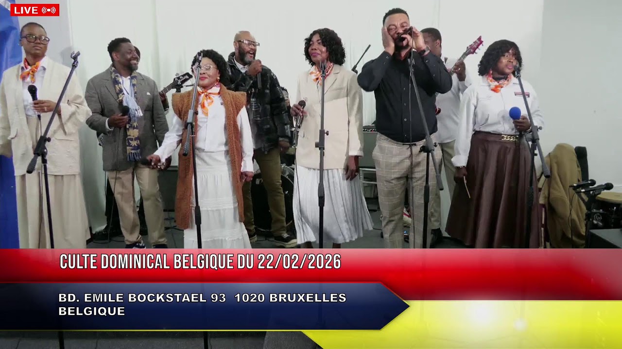 CULTE DOMINICAL BELGIQUE DU 22/02/2026