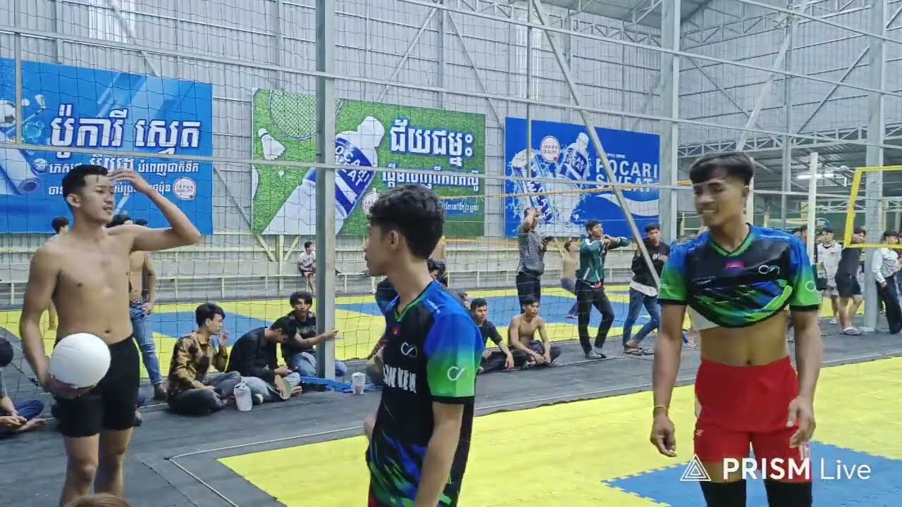 ផ្សាយផ្ទាល់  (28-02-26) រាជ ផល្លា ប៉ះស័រ 3&4ក្រុមស្មាត់ថៃ Top Volleyball player