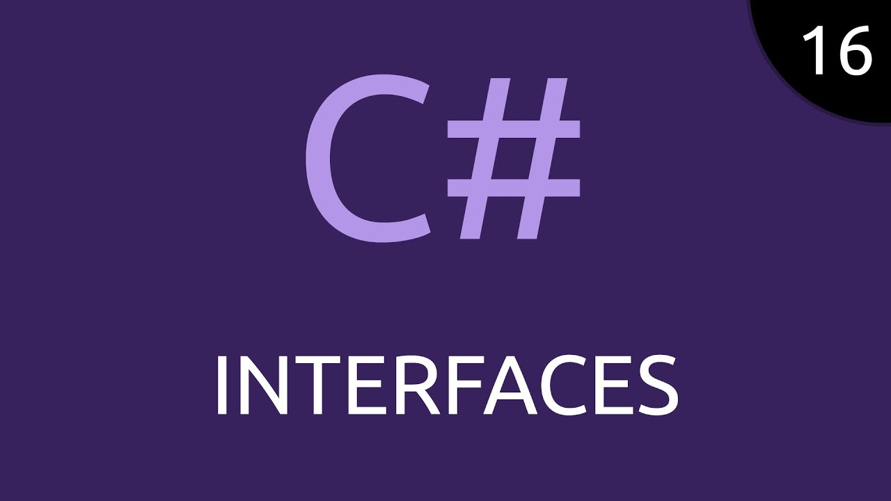 CSharp #16 - interfaces
