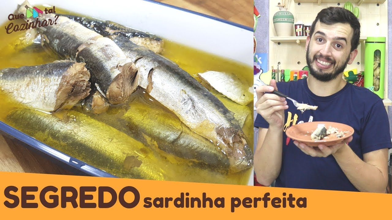 SARDINHA EM LATA NA PANELA DE PRESSÃO | Receitas na Pressão