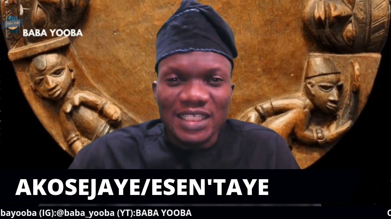 THE RITE OF AKOSEJAYE OR ESEN'TAYE