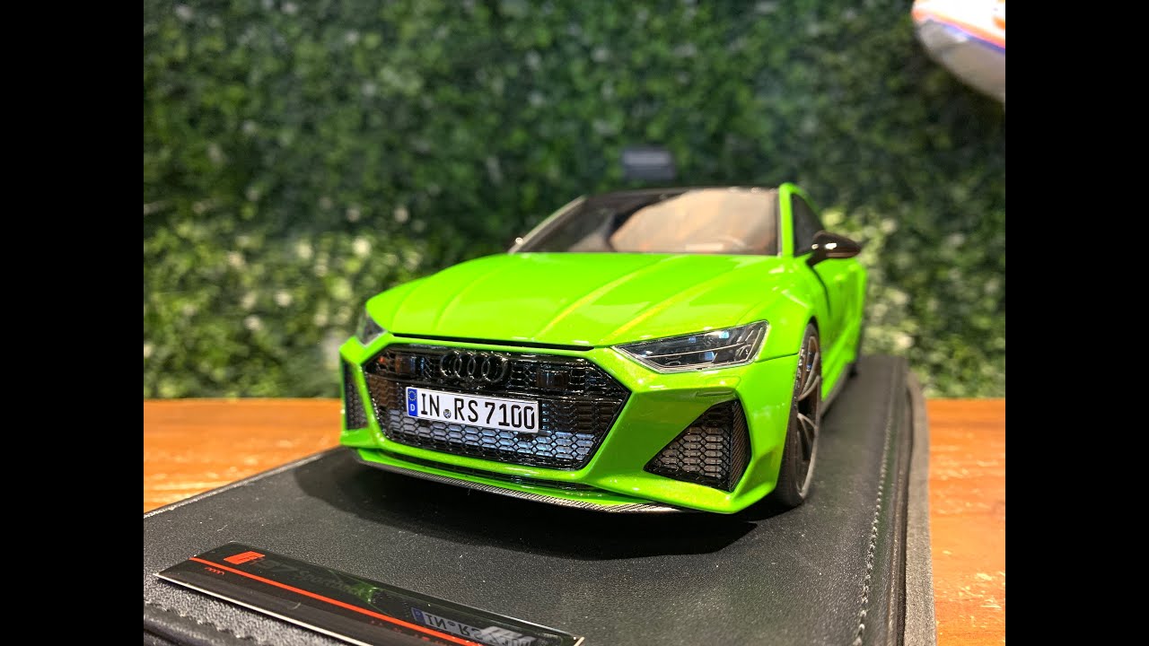 1/18 Motorhelix Audi RS7 Sportback Apple Green MH007AG