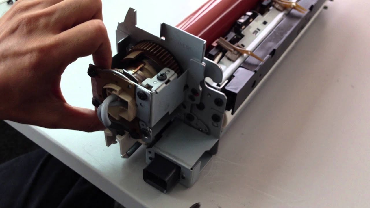 วิธีการถอดประกอบชุดความร้อน IR 6570 / 5065