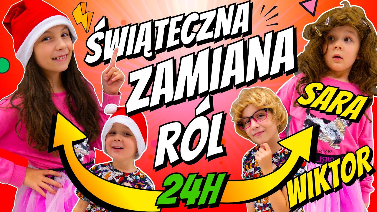 ŚWIĄTECZNA ZAMIANA R&Oacute;L_ SARA i WIKTOR ODC 217