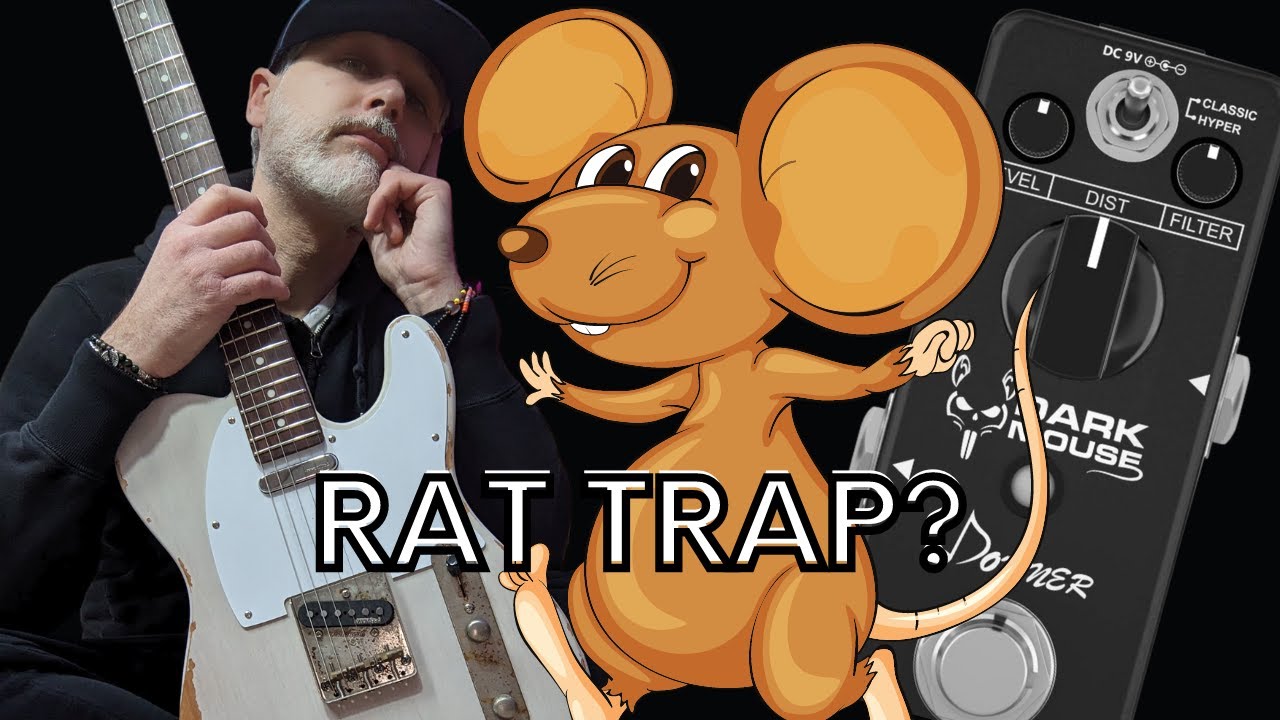 Donner Dark Mouse Guitar Distortion Pedal: Is it a RAT Trap?