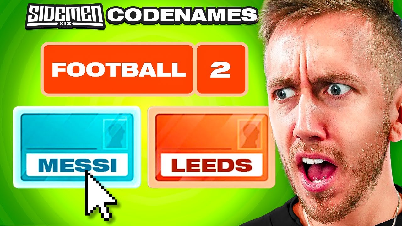 CODENAMES BUT EVERY ROUND IS A THROW! (Custom Sidemen Pack)