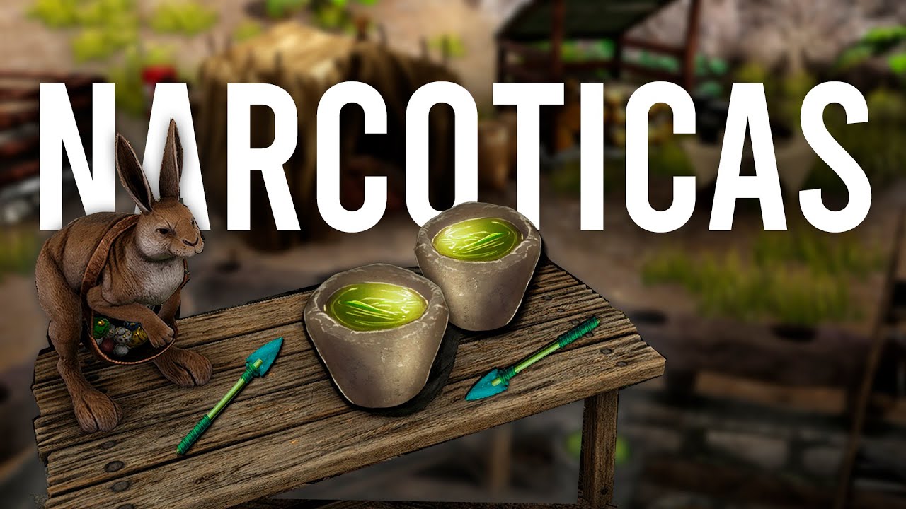 ▶ ✅C&oacute;mo hacer FLECHAS NARC&Oacute;TICAS | ARK: Survival Evolved🏹