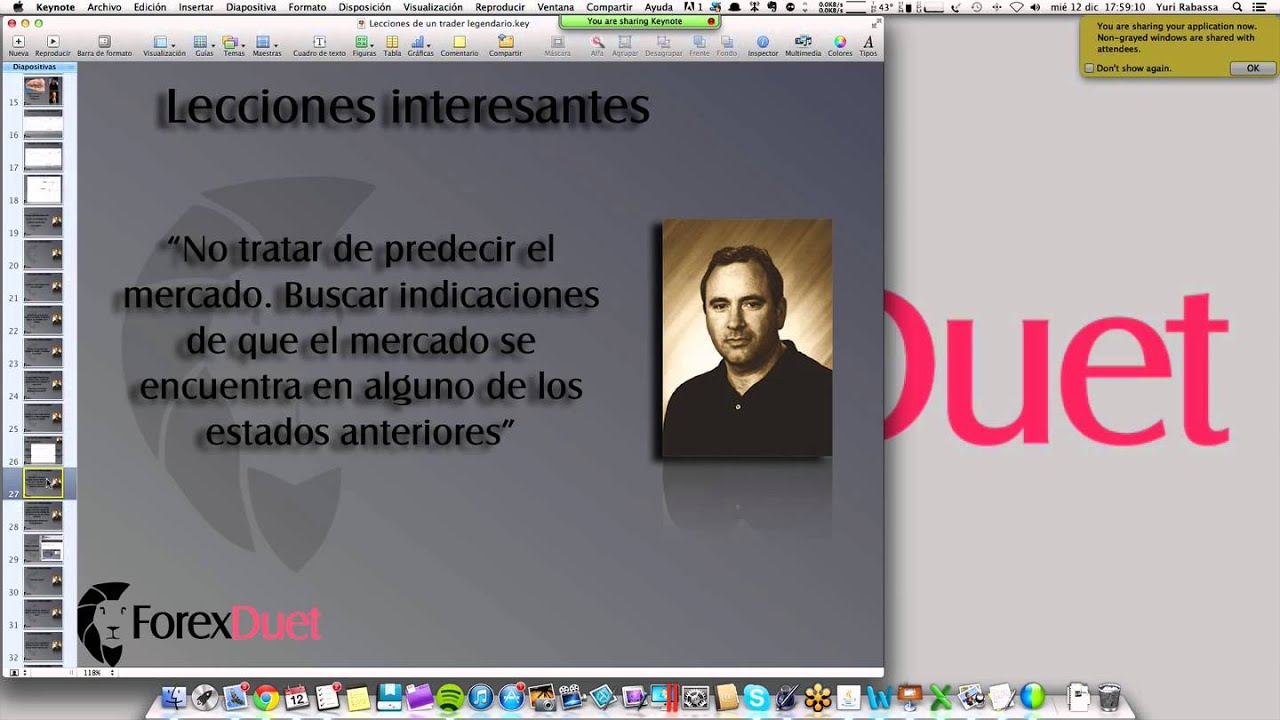 Lecciones de un trader legendario - Yuri Rabassa