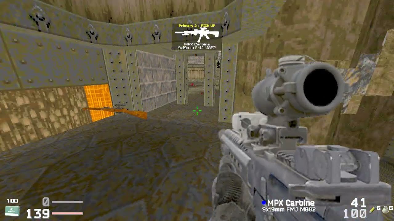 Sunlust with Call of Doom Tarkov weapons MAP02