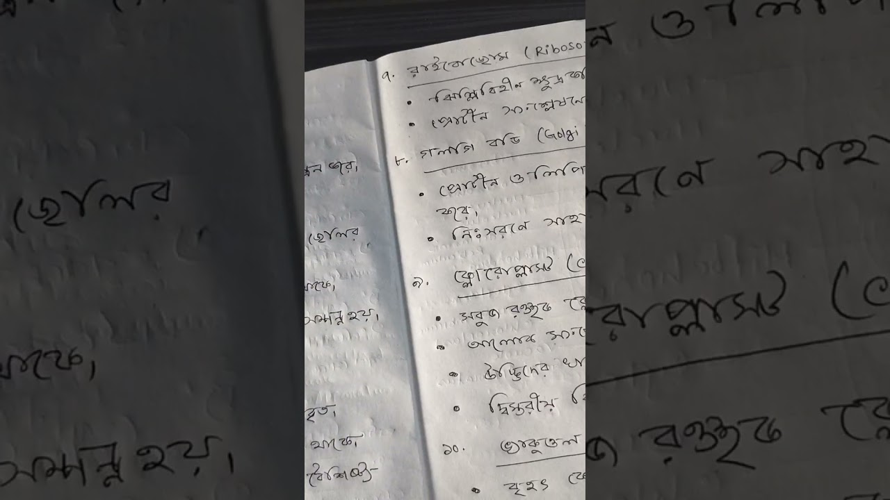 #Basics_of_cell#unit_of_life#কোশ 