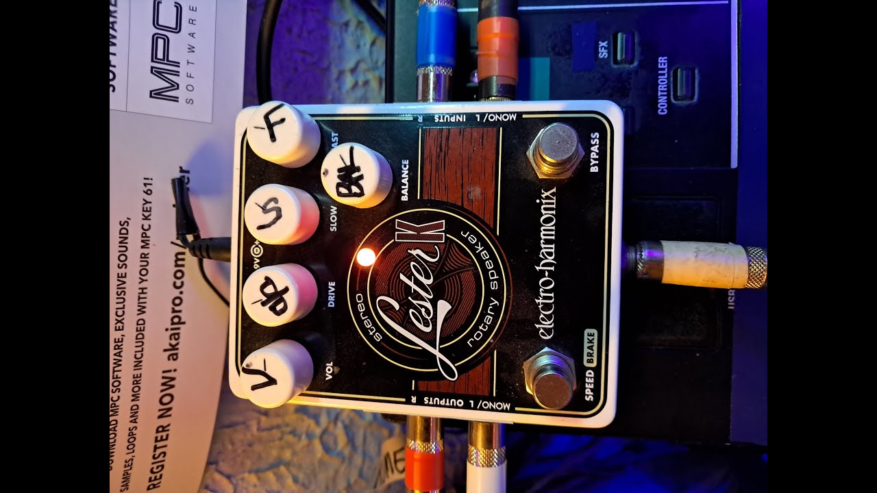 Lester K Leslie Sim Pedal