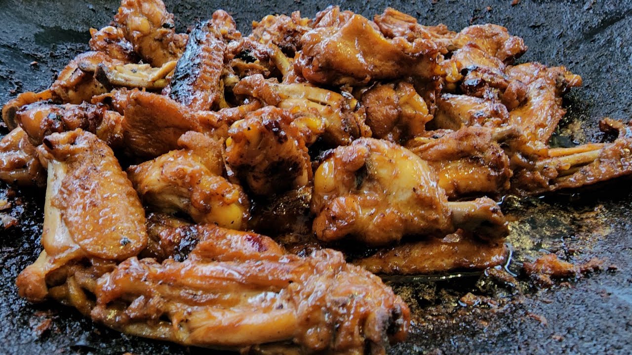 Очень сочные и вкусные крылышки в садже.