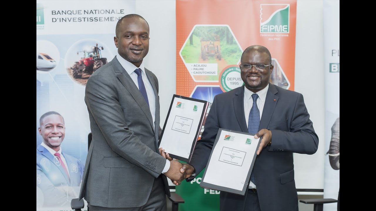 SIGNATURE DE CONVENTION: LA BNI ET LA FIPME UNISSENT LEURS FORCES POUR SOUTENIR LES PME