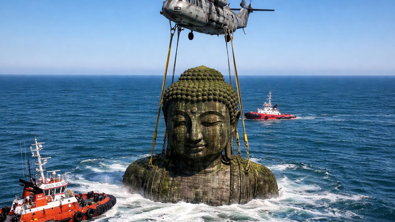 Reviving a Sacred Buddha Statue Submerged for 125 Years into a Timeless Masterpiece