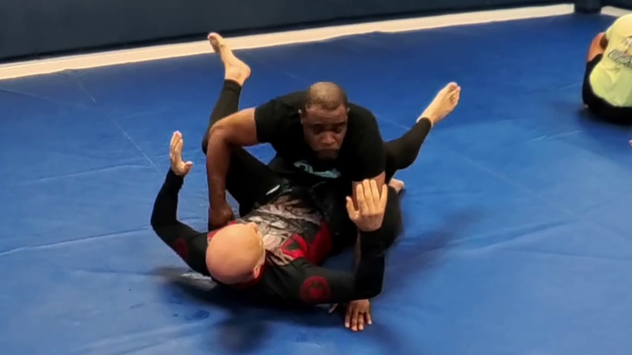 Damian and Peter no GI sparring