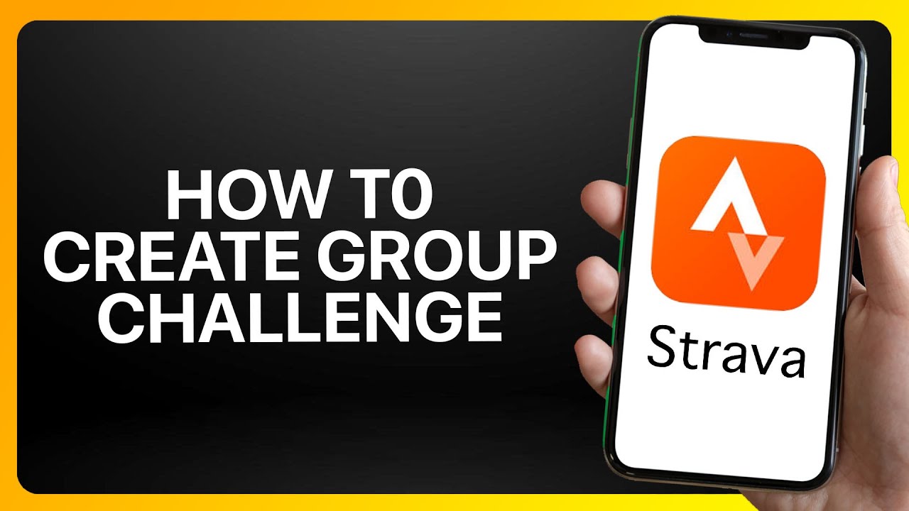 How To Create Group Challenge On Strava Tutorial
